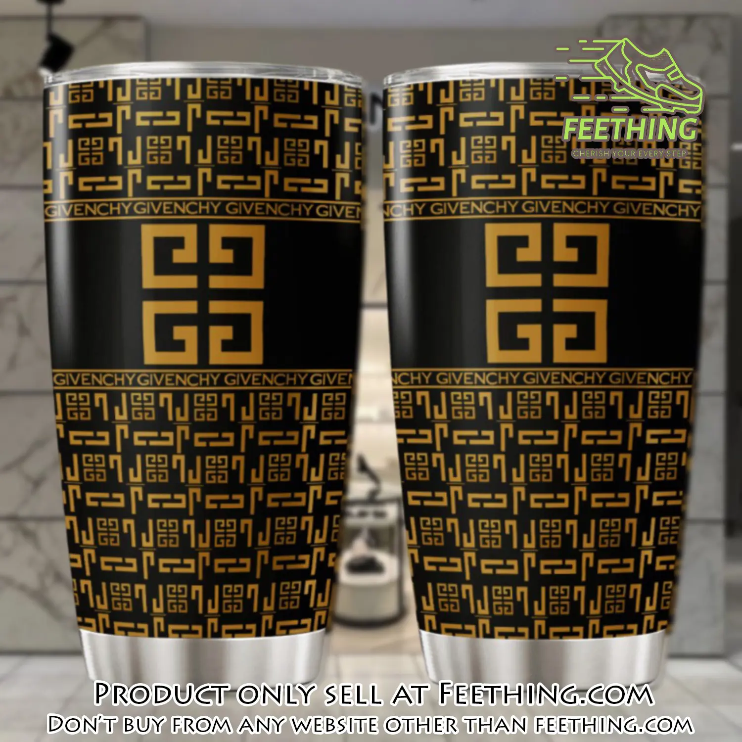 Givenchy stainless steel tumbler 20oz30oz ft5009562